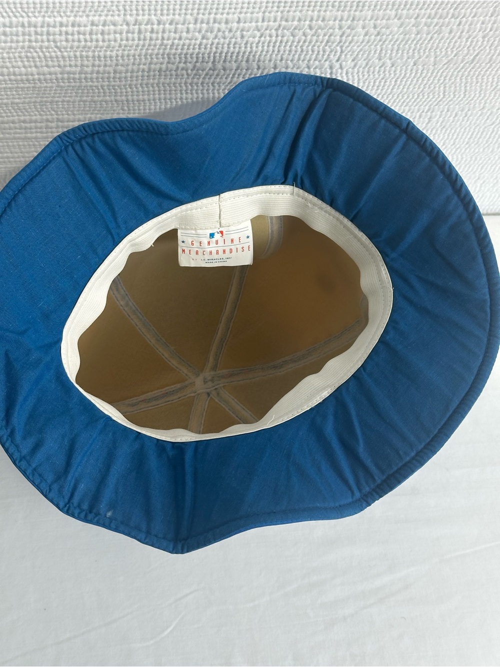 LA Dodgers Baseball Stitch Bucket Hat Y2K Sport Streetwear Genuine Merchandise - Picture 5 of 8